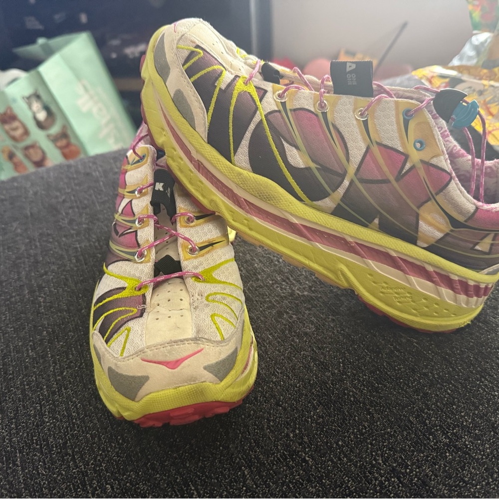 Hoka One One Womens Size US 10.5 Stinson Tarmac Drawstring Athletic Shoes - Picture 3 of 5